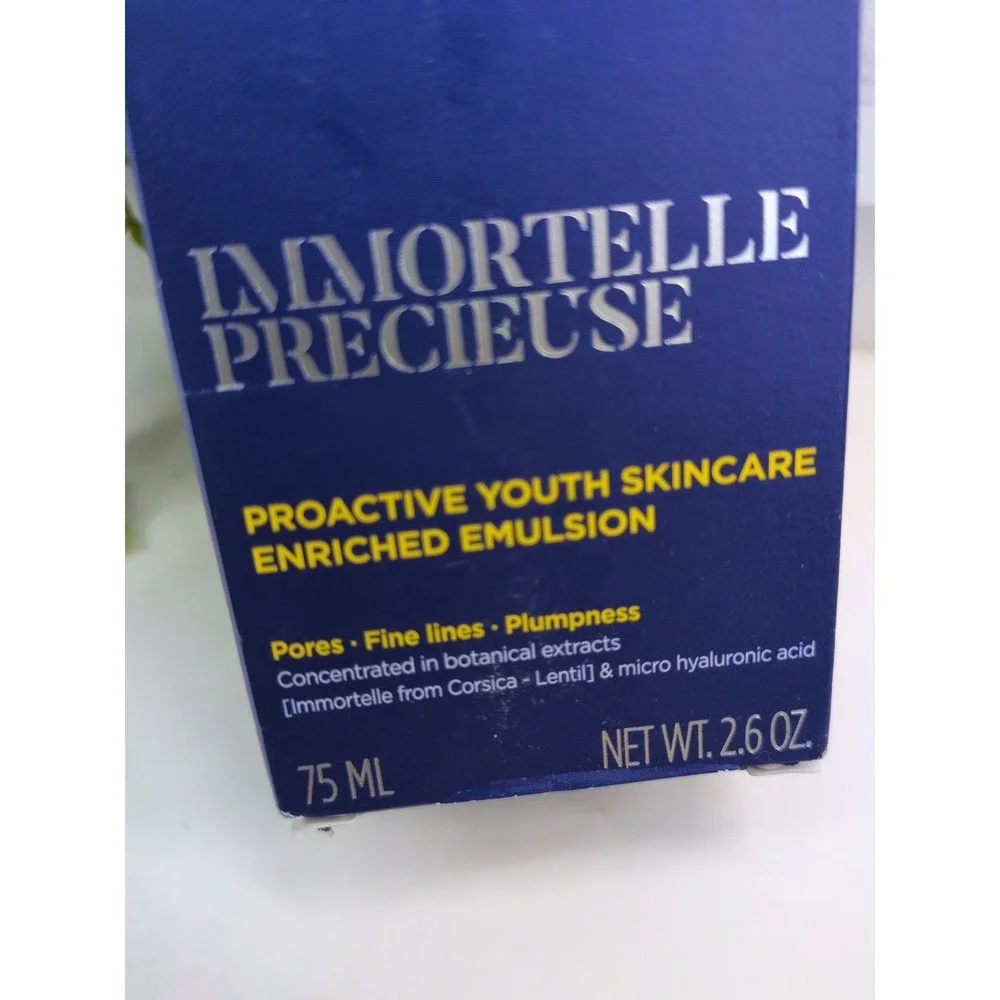 NIB!🥰L'OccitaneImmortelle Precieuse Proactive Youth Skincare Enriched Emulsion